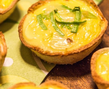 Mini quiches de alho poró