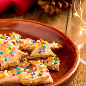 Biscoitos natalinos com especiarias