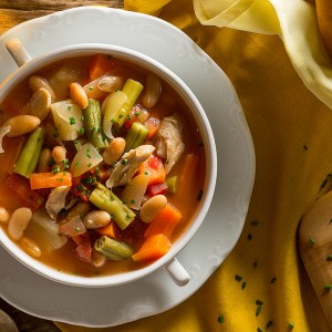 Minestrone com  Nutrellinhas