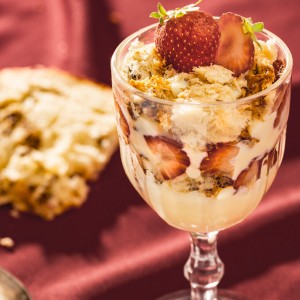 Taça Gelada de Panettone 