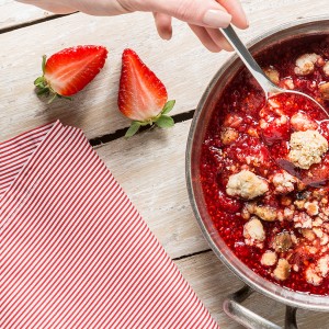 Crumble de Frutas Vermelhas